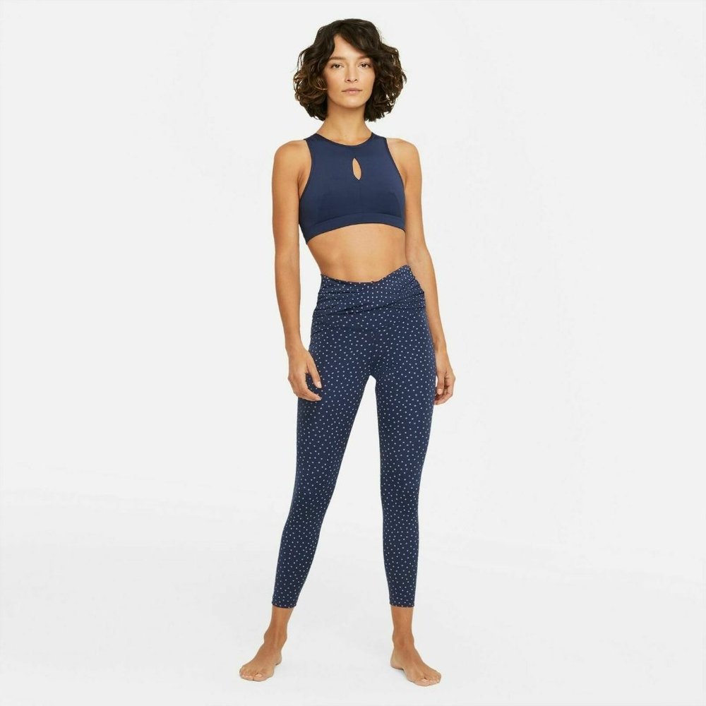 Nike Yoga Leggings Women's Running Training Sport - Picture 4 of 10